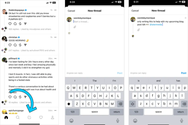 Tạo post trên Thread như thế nào?