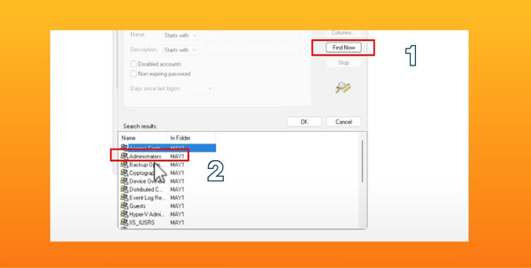 Tạo và cấp quyền admin cho user Win 11 bằng Computer Management bước 5