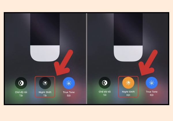 Tắt chế độ Night Shift Tắt chế độ Night Shift