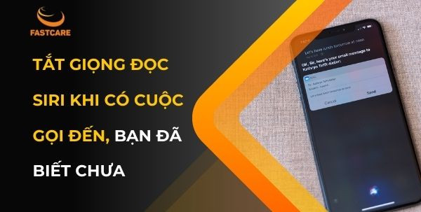 Cách tắt giọng đọc Siri khi có cuộc gọi đến Cách tắt giọng đọc Siri khi có cuộc gọi đến