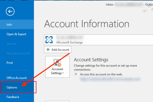 Thay đổi chữ ký trong Outlook Web bước 1