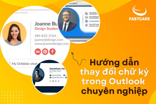 thay đổi chữ ký trong Outlook