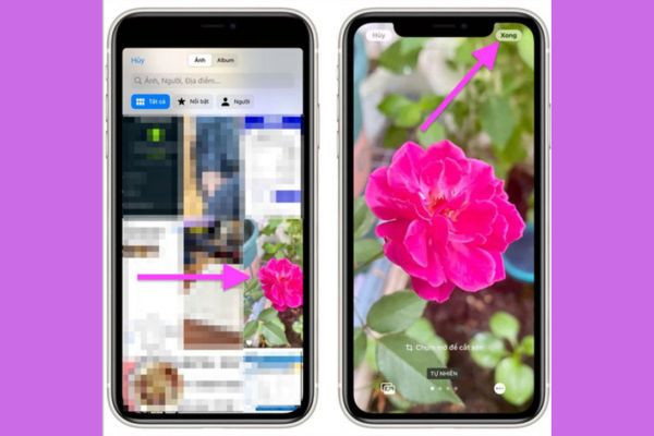 Thay đổi hình nền iPhone từ Màn hình khóa bước 5