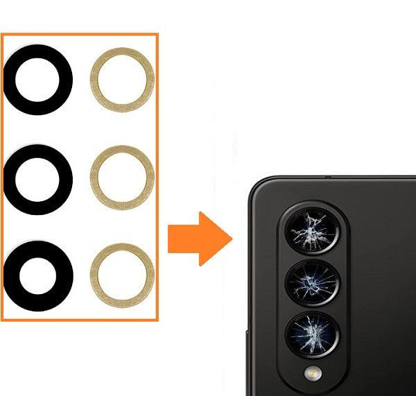 Thay kính camera Samsung Z Fold 4