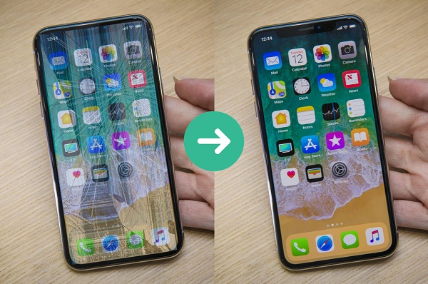 Thay mặt kính và thay màn hình có khác nhau không?