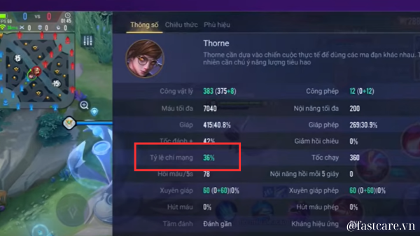 tỉ lệ chí mạng