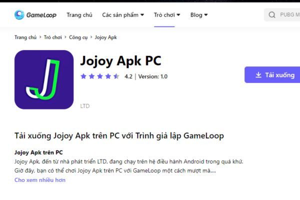 Cách tải Jojoy PC B1 Cách tải Jojoy PC B1