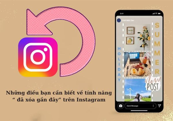 Tính năng mới “đã xóa gần đây” trên Ins