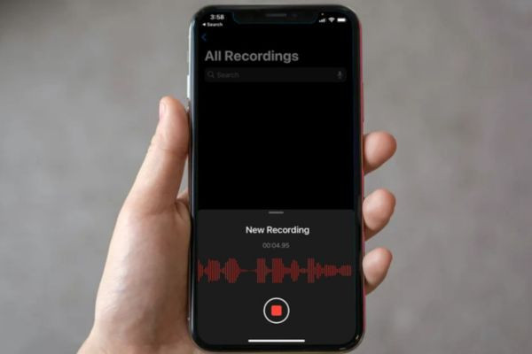 Ứng dụng ghi âm trên iPhone bị lỗi