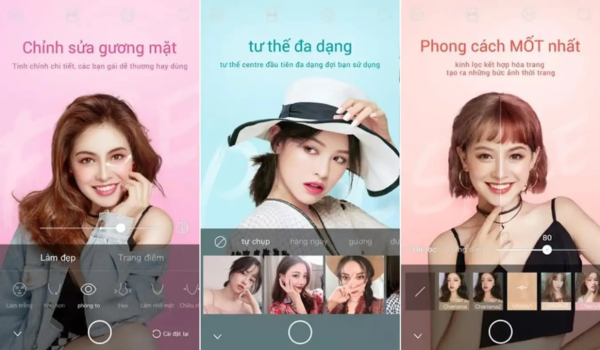 Ứng dụng quay video làm đẹp khuôn mặt là như thế nào?