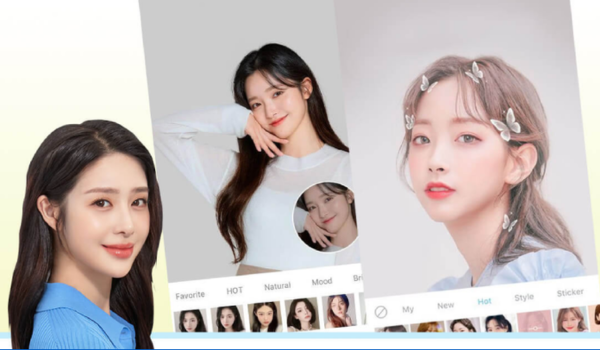 Ứng dụng quay video làm đẹp khuôn mặt