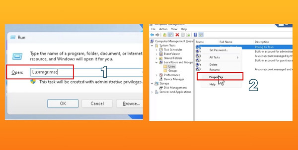 User Accounts bước 4