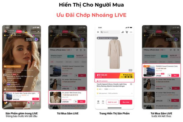 Ưu đãi chớp nhoáng live