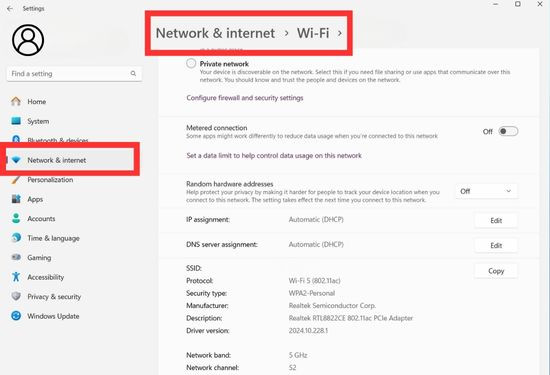 Cài đặt lại địa chỉ IP trên máy tính B1