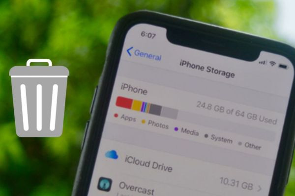 Vì sao dữ liệu hệ thống trên iPhone đầy?&nbsp;