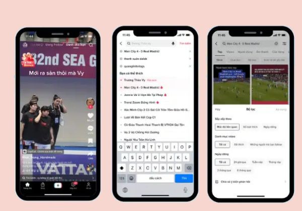 Cách xem lại lịch sử Tiktok bằng bộ lọc