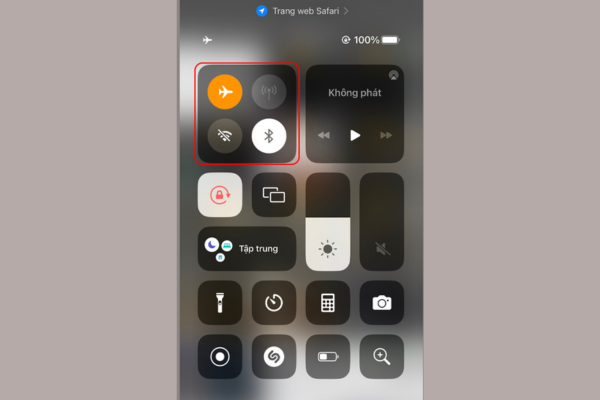 Xóa lịch sử duyệt web bước 1