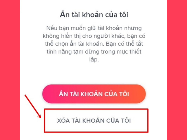  Xoá tài khoản Tinder trên máy tính bước 3