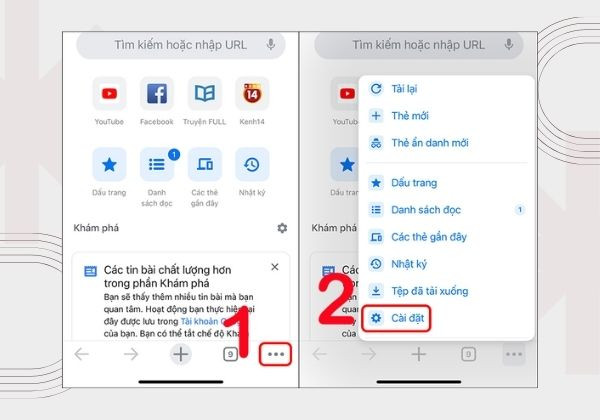 Xóa tìm kiếm mới xuất hiện trên iPhone, iPad bước 1