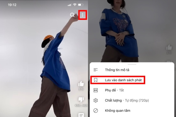 Tạo playlist video Shorts B2