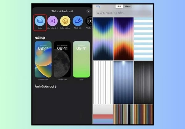 Hướng dẫn cách cài đặt hình nền vỡ B2