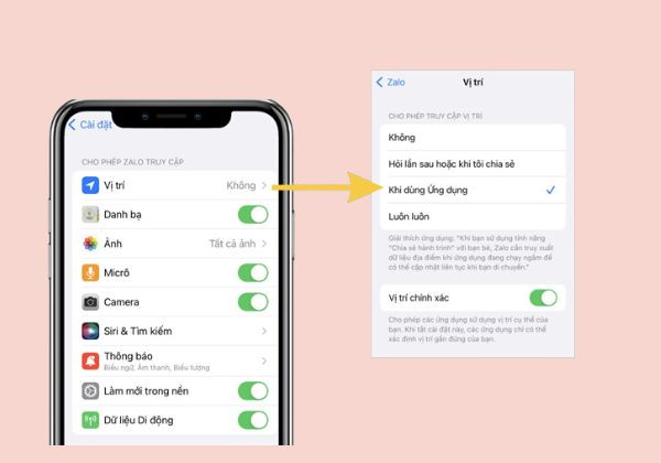 Bước 2: Cách xác định vị trí hiện tại của tôi trên Zalo
