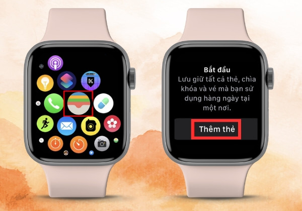 Các bước thiết lập Apple Pay trên Apple Watch bước 1