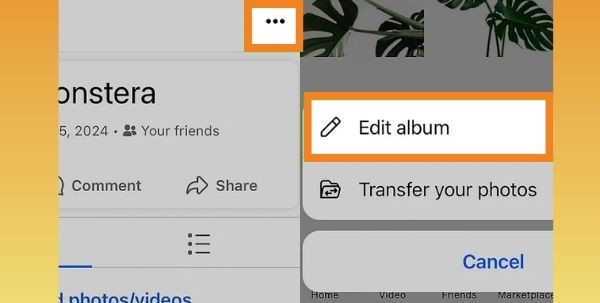 Cách ẩn tất cả hình ảnh trên Facebook bằng điện thoại bước 4 Cách ẩn tất cả hình ảnh trên Facebook bằng điện thoại bước 4