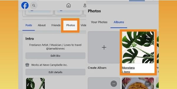 Cách ẩn tất cả hình ảnh trên Facebook bằng máy tính bước 2 Cách ẩn tất cả hình ảnh trên Facebook bằng máy tính bước 2