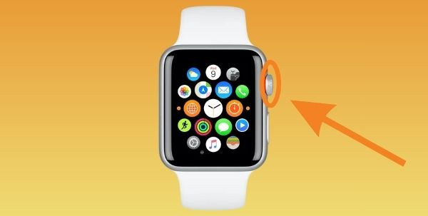 Cách bật trên Apple Watch bước 1