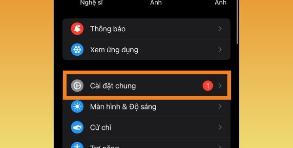 Cách bật trên Điện thoại bước 2