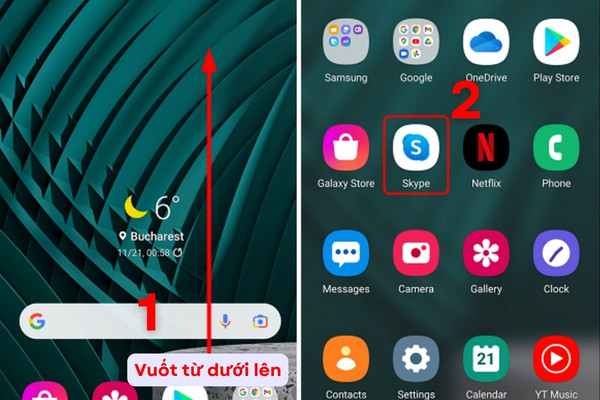Cách cài đặt phím tắt trên màn hình Samsung, ghim ứng dụng&nbsp; B1