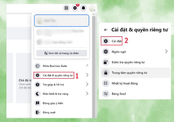 Cách chặn quảng cáo trên Facebook bằng máy tính bước 1 Cách chặn quảng cáo trên Facebook bằng máy tính bước 1