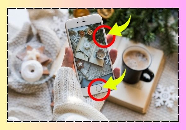 Cách chụp ảnh màn hình iPhone sử dụng nút Home