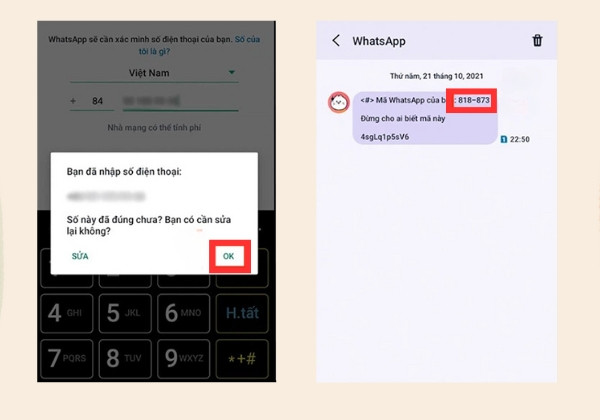 Cách đăng ký tài khoản WhatsApp trên điện thoại di động bước 4 Cách đăng ký tài khoản WhatsApp trên điện thoại di động bước 4