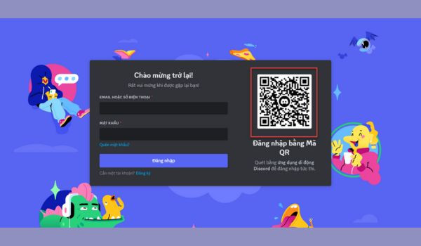 Cách đăng nhập Discord trên web bước 3.1 Cách đăng nhập Discord trên web bước 3.1