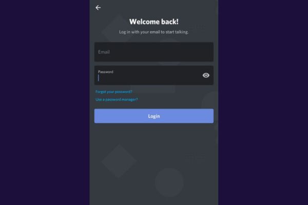 Cách đăng nhập vào tài khoản Discord