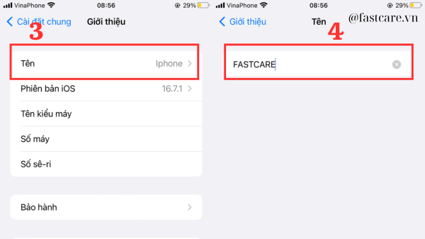 Hướng dẫn cách đổi tên Airdrop trên iPhone nhanh chóng nhất B3