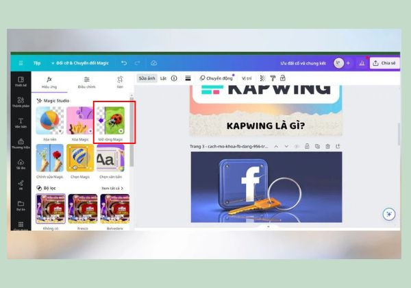 Cách sử dụng AI trong Canva B2