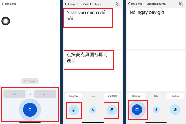 Cách dùng app Google dịch B3