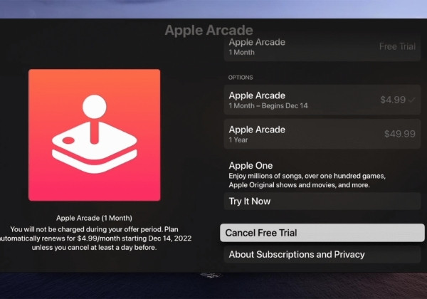 Cách hủy Apple Arcade đối với Macbook bước 5 Cách hủy Apple Arcade đối với Macbook bước 5