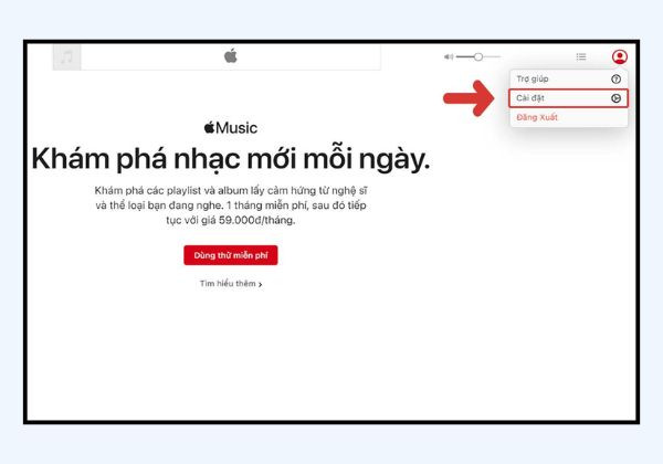 cách hủy Apple Music trên Website bước 1 cách hủy Apple Music trên Website bước 1