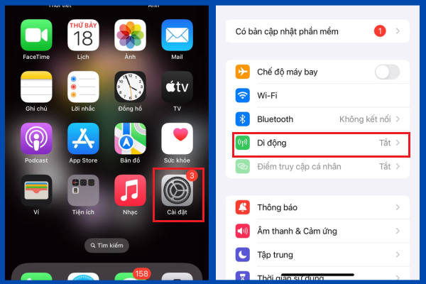 Cách kiểm tra điện thoại có đăng ký 4G không bước 1 Cách kiểm tra điện thoại có đăng ký 4G không bước 1