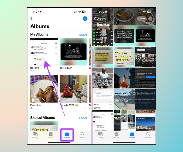 Cách sắp xếp ảnh trên iPhone theo thứ tự xem gần nhất Cách sắp xếp ảnh trên iPhone theo thứ tự xem gần nhất