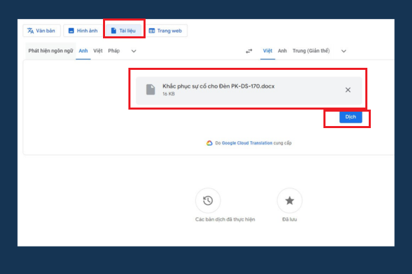 Hướng dẫn sử dụng Google dịch Việt sang Trung Quốc