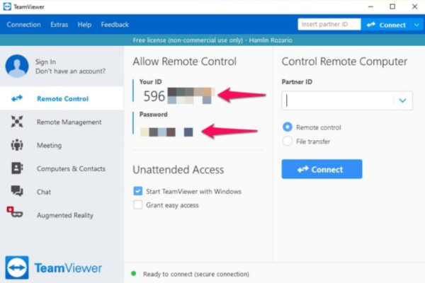 Cách sử dụng TeamViewer B1 Cách sử dụng TeamViewer B1