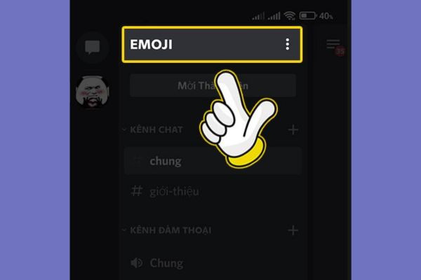 Cách tải emoji lên điện thoại bước 2