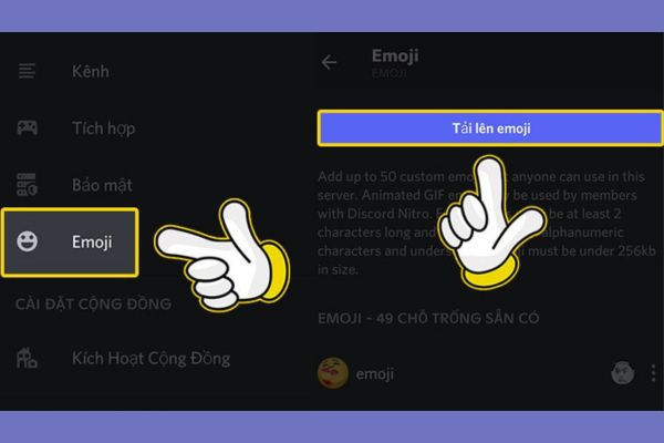 Cách tải emoji lên điện thoại bước 4