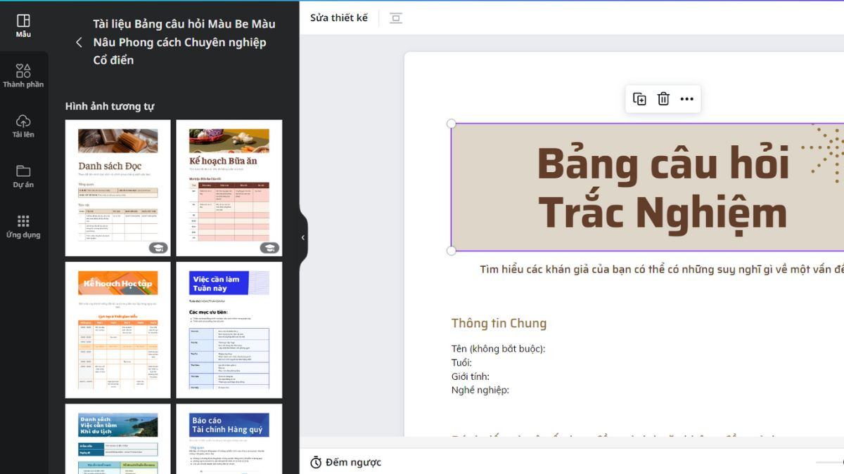 Cách tạo hiệu ứng câu trả lời đúng trong Canva Cách tạo hiệu ứng câu trả lời đúng trong Canva