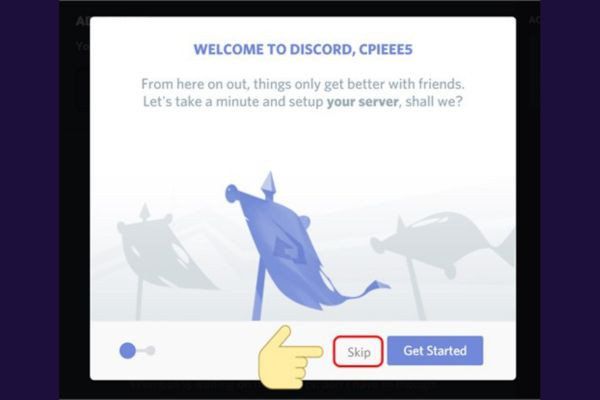 Cách tạo tài khoản Discord trên máy tính bước 4